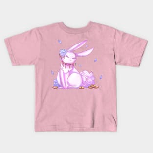 Elegant Bunny Kids T-Shirt